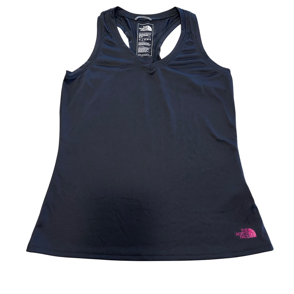 The North Face Womens Tank Top‎ Racerback Athletic Activewear Black S/P